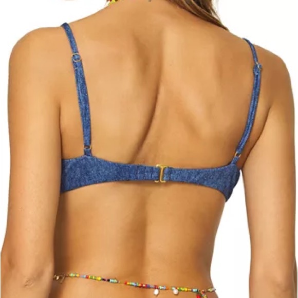 WeWoreWhat Vintage Bra Bikini Top - Picture 2 of 6